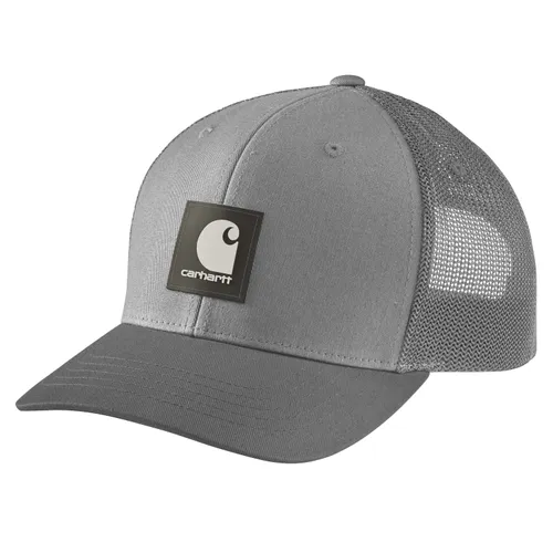 Casquette - rugged flex™ twill mesh-back logo patch cap - Gris - Carhartt - Modalova