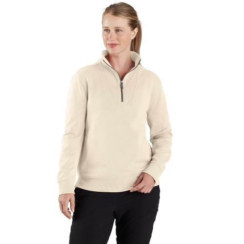 S Sweatshirt - relaxed fit midweight half-zip sweatshirt - Beige - L - Carhartt - Modalova
