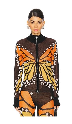 Butterfly Zip Jumper in . Size S - 1XBLUE - Modalova