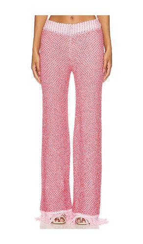 Grace Sequined Pant in . Size M, S, XL, XS - Asta Resort - Modalova