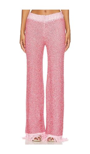 Grace Sequined Pant in . Size S - Asta Resort - Modalova