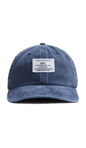 ALPHA INDUSTRIES CASQUETTE in Blue - ALPHA INDUSTRIES - Modalova