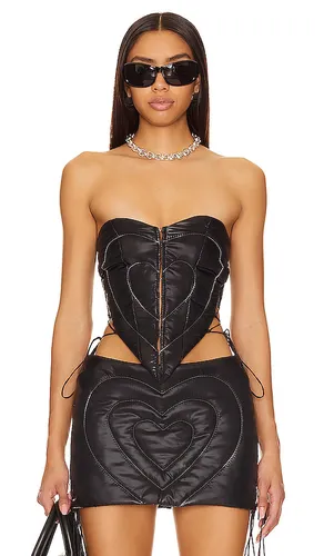 Quilted Heart Corset in . Size XS - AMOR MIA - Modalova