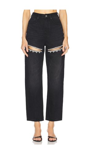 JEAN FENDU ORNÉ DE CRISTAUX en . Taille 27. Also en 28, 29 - AREA - Modalova