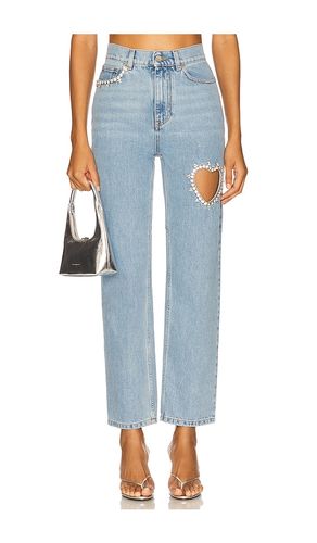 Crystal Heart Jean en -. Taille 28. Also en 25 - AREA - Modalova