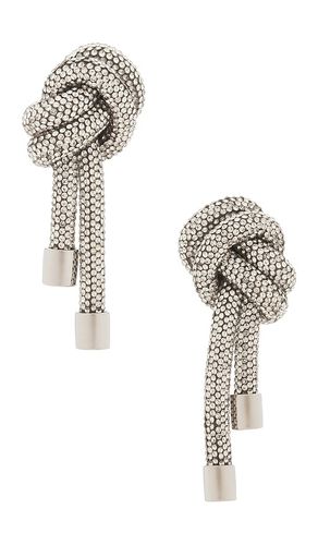 BOUCLES D'OREILLES CRYSTAL KNOT en - AREA - Modalova