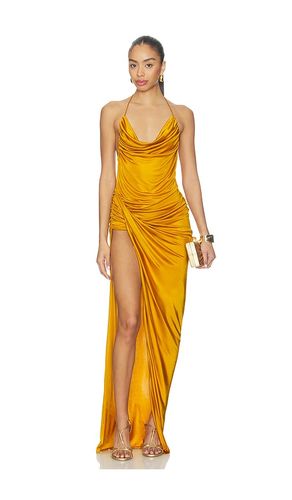 ROBE MIDI DRAPÉE en . Taille 34/0. Also en - Atlein - Modalova