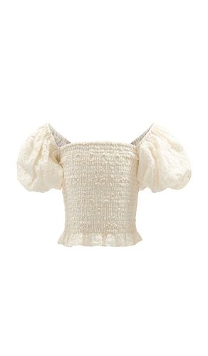Kids Ashlyn Broderie Top in . Size 5, 6, 7 - Bardot Junior - Modalova