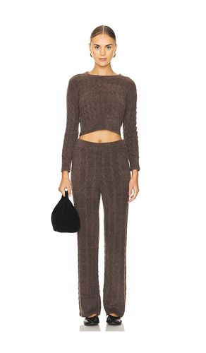 ENSEMBLE PULL COZYCHIC LITE CABLE PULLOVER & PANT SET in . Size M, S, XL, XS - Barefoot Dreams - Modalova