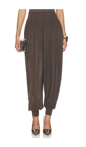 PANTALON DRAPED JERSEY CUPRO LOOSE en . Taille S. Also en M - BALMAIN - Modalova
