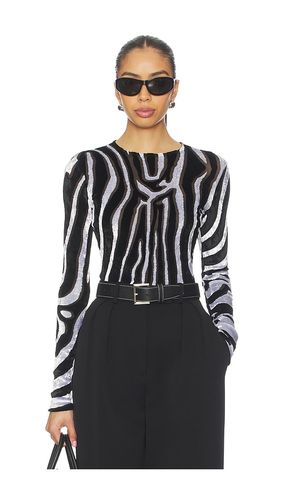 TOP PRÈS DU CORPS MANCHES LONGUES ZEBRA en . Taille 1. Also en 3 - BALMAIN - Modalova