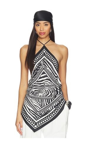 Print Twill Top en - Blumarine - Modalova