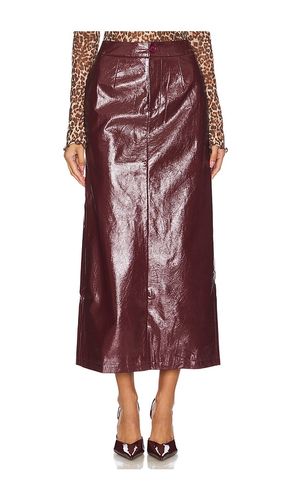 JUPE MAXI EN CUIR ELIZA en . Taille L. Also en M, S - Bubish - Modalova