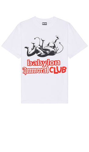 Immoral Club T-Shirt in . Size M, S - Babylon - Modalova