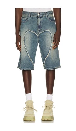 SHORT EN JEAN LOVE en . Taille 28. Also en 30, 32, 34 - Carne Bollente - Modalova