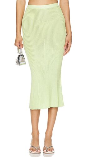 JUPE MIDI RIBBED in . Size XL - Calle Del Mar - Modalova