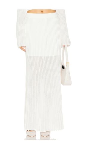 JUPE MIDI EN MAILLE MANNING en . Taille L. Also en M, XS - Clea - Modalova
