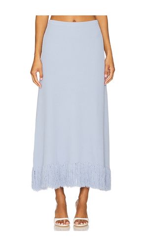 JUPE EN MAILLE AVEC FRANGES CLARISSA en . Taille L. Also en M, S, XS - Clea - Modalova