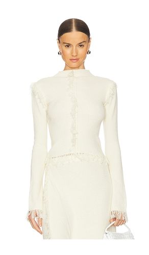 Albi Fringe Knit Top en . Taille M. Also en S, XS - Clea - Modalova
