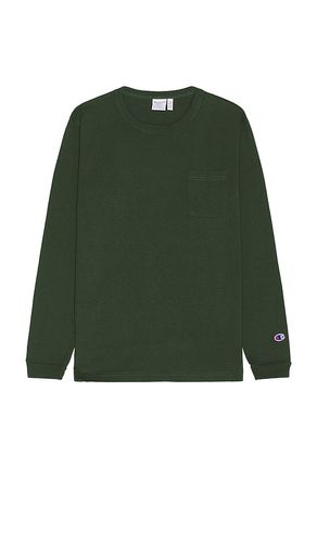 T-SHIRT UNE POCHE MANCHES LONGUES USA in . Size M, L, XL/1X - Champion - Modalova