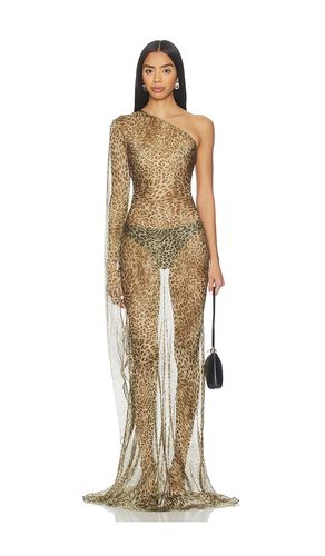 ROBE LEOPARD PRINT MAXI en . Taille L. Also en - Cha The Label - Modalova