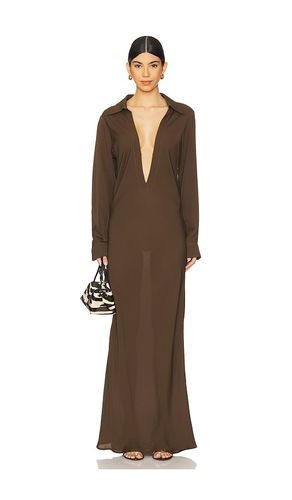 ROBE DE SOIRÉE ENVOLURE V PROFOND ISLA en . Taille L. Also en M, S - Courtney Zheng - Modalova