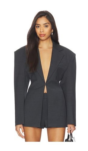 Milena Scuba Wool Blazer en . Taille M. Also en - Courtney Zheng - Modalova