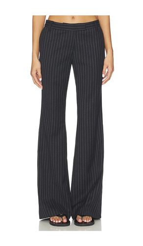 PANTALON EN LAINE À RAYURES CRAIE en ,. Taille 12/L. Also en 8/S - Courtney Zheng - Modalova