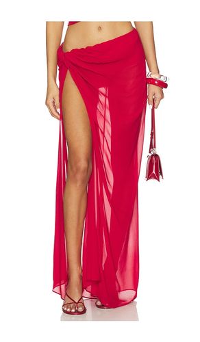 Florens Silk Georgette Knot Skirt en . Taille M. Also en XS - Courtney Zheng - Modalova