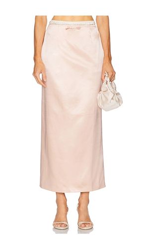 JUPE EN SOIE DUCHESSE en . Taille L. Also en M, S, XS - Courtney Zheng - Modalova