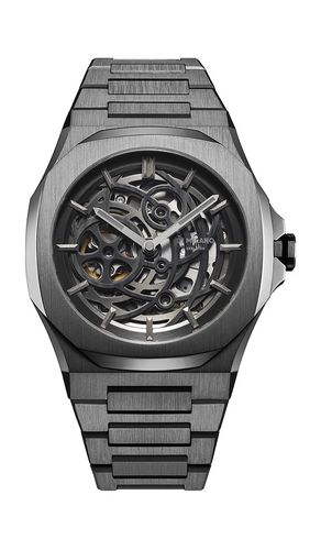D1 Milano MONTRE SKELETON in Black - D1 Milano - Modalova