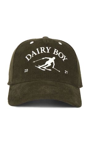 Mountain Corduroy Trucker Hat in - Dairy Boy - Modalova