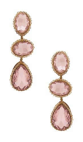 BOUCLES D'OREILLES HADLEE en - Deepa Gurnani - Modalova