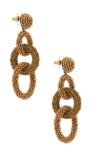 BOUCLES D'OREILLES SIENNA en - Deepa Gurnani - Modalova