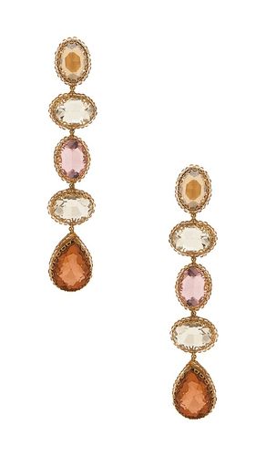 BOUCLES D'OREILLES TYRA en - Deepa Gurnani - Modalova