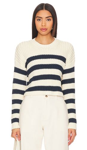 Striped Ribbed Cropped Sweater in . Size M, S, XS - Denimist - Modalova