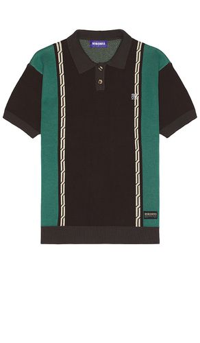 Chain Jacquard Knit Polo Shirt in . Size XL/1X - Deva States - Modalova