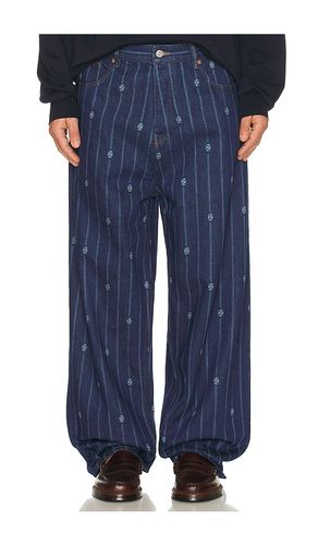 Le Jean Baggy Monogramme en . Taille M. Also en L, XXL/2X - Drôle De Monsieur - Modalova