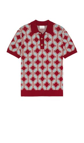 La Maille Polo G?om?trique in . Size S - Drôle De Monsieur - Modalova