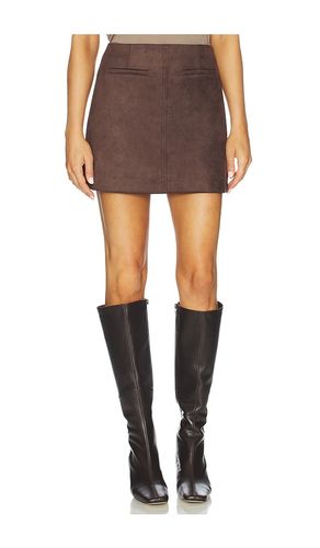 JUPE MINI IMITATION DAIM MINA en . Taille S. Also en XS - Elodie the Label - Modalova