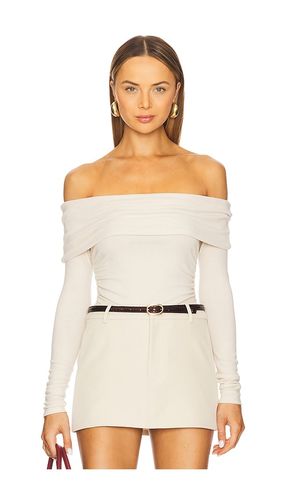 TOP ÉPAULES DÉNUDÉES EN MAILLE KATE en . Taille M. Also en S - Elodie the Label - Modalova