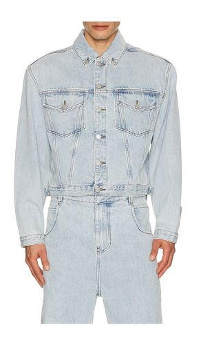 BLOUSON EN JEAN SHRUNKEN en . Taille M. Also en S, XS - Entire Studios - Modalova