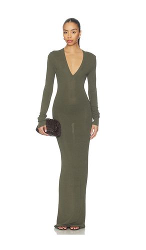 ROBE V NECK MIDI en . Taille L. Also en M, S - Entire Studios - Modalova
