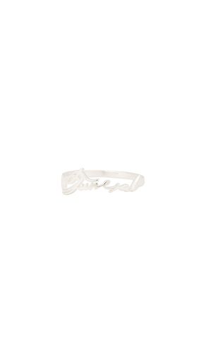 BAGUE LOGO in . Size 8, 9 - Funeral Apparel - Modalova