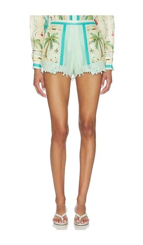 SHORT PEACOCK TROPICAL GLIMPSE en ,. Taille XS. Also en S, M, L - Falguni Shane Peacock - Modalova