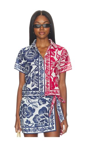 CHEMISE CASHEW AND BIRDS en ,. Taille L. Also en M, S - FARM Rio - Modalova