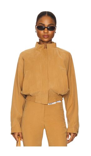 Cupro Crop Tailoring Bomber in . Size S, XS - GCDS - Modalova