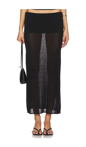JUPE LONGUE DANNI en . Taille M. Also en L, XL - Geel - Modalova