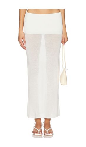 JUPE LONGUE DANNI en . Taille S. Also en L - Geel - Modalova