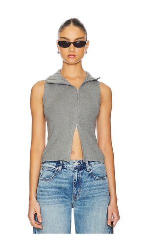 Double Zip Vest in . Size M, S, XL, XS - Geel - Modalova